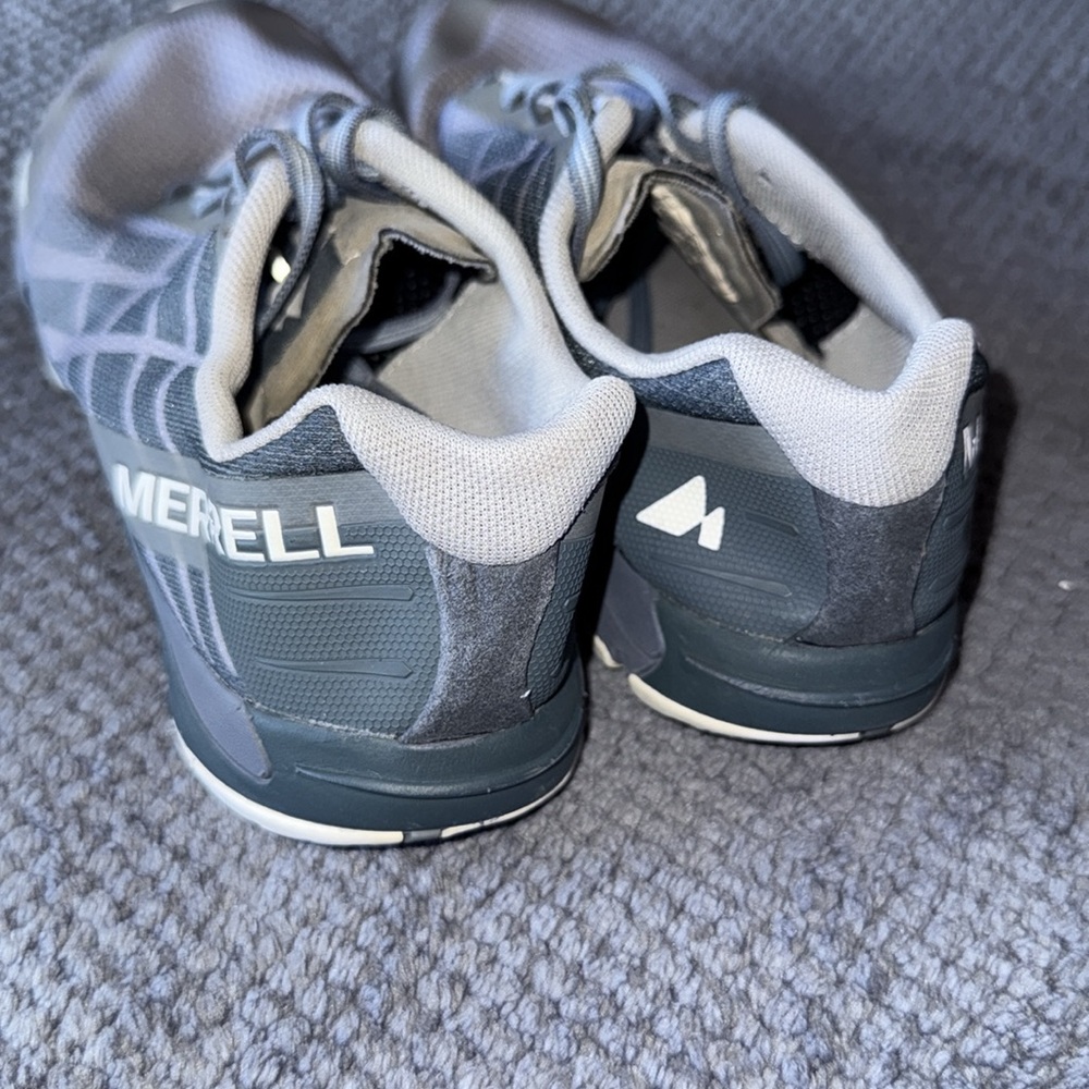 Merrell Vapor Shoes Grey Womens 7.5 Trail‎ Running Training - Picture 5 of 14